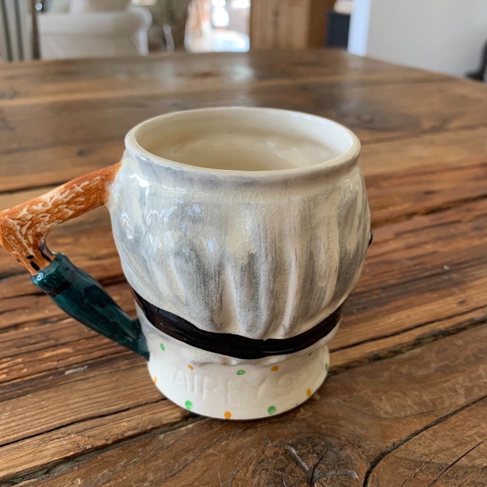 ANTIQUE SAIREY GAMP HANDPAINTED ENGLISH TOBY MUG - Picture 6 of 8
